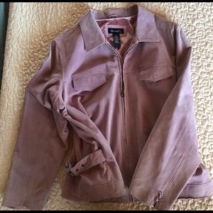 Light pink Suede jacket